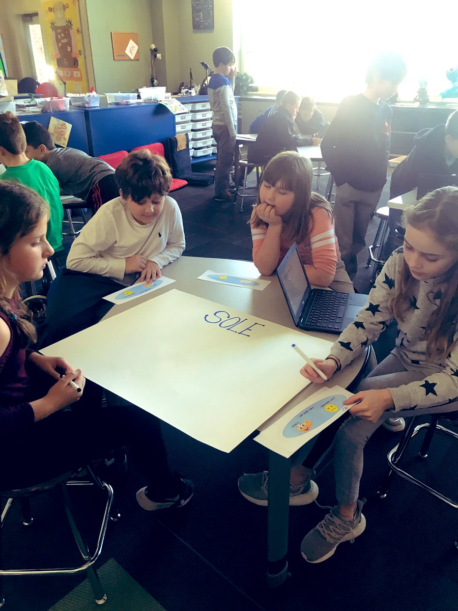 SHlightbulblab's tweet photo. SOLE. Trying it out! #schoolinthecloud Students vote on whether they like SOLE -self organizes learning environment as a way of learning 14 YES!! 2 OK 3 NO. @LakeForestSD67 @SHlightbulblab @Stacke_4th #sheridanshines @ReneeFitzEdu https://t.co/Xn3YjDd4zb