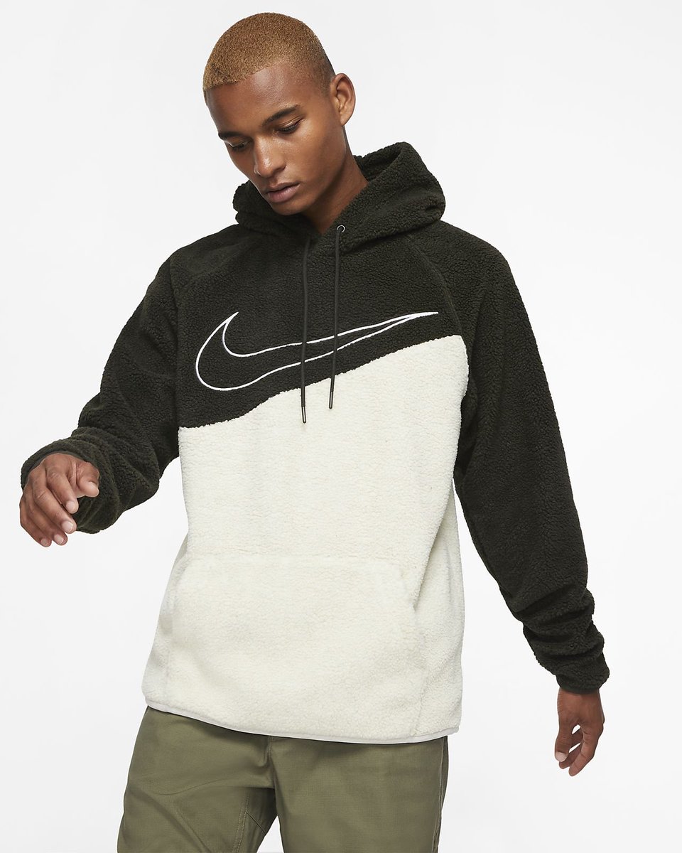 nike sherpa fleece swoosh