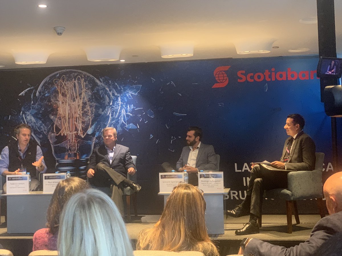 MITAVentures's tweet image. Today we’re at the LatAm Innovation &amp;amp; Disruption Forum by @scotiabank! Exciting times, and real challenges being discussed.