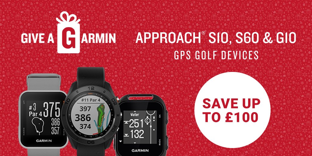Save yourself up to £100 when you shop with us this Christmas! Visit our #ChurchillBlakedownProShop website and take a look at our range of #Garmin approach devices on offer! They are not only a huge bargain, but also crutial to your game  ⛳
Order yours: fg1.uk/5548-S1083