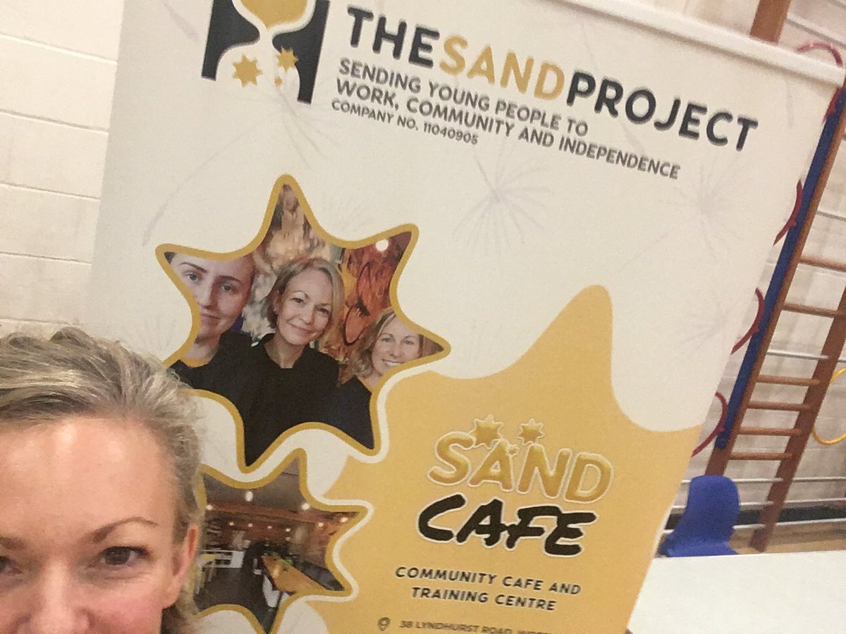 SandProjectLtd's tweet photo. #sandprojectltd hanging with my @ws_pcf homie at the @OGCollege #transition night #furthereducation #workskills #Inclusion #accessibility #lifeskills #SENDtoIndependence https://t.co/tbMBxH6Q6B