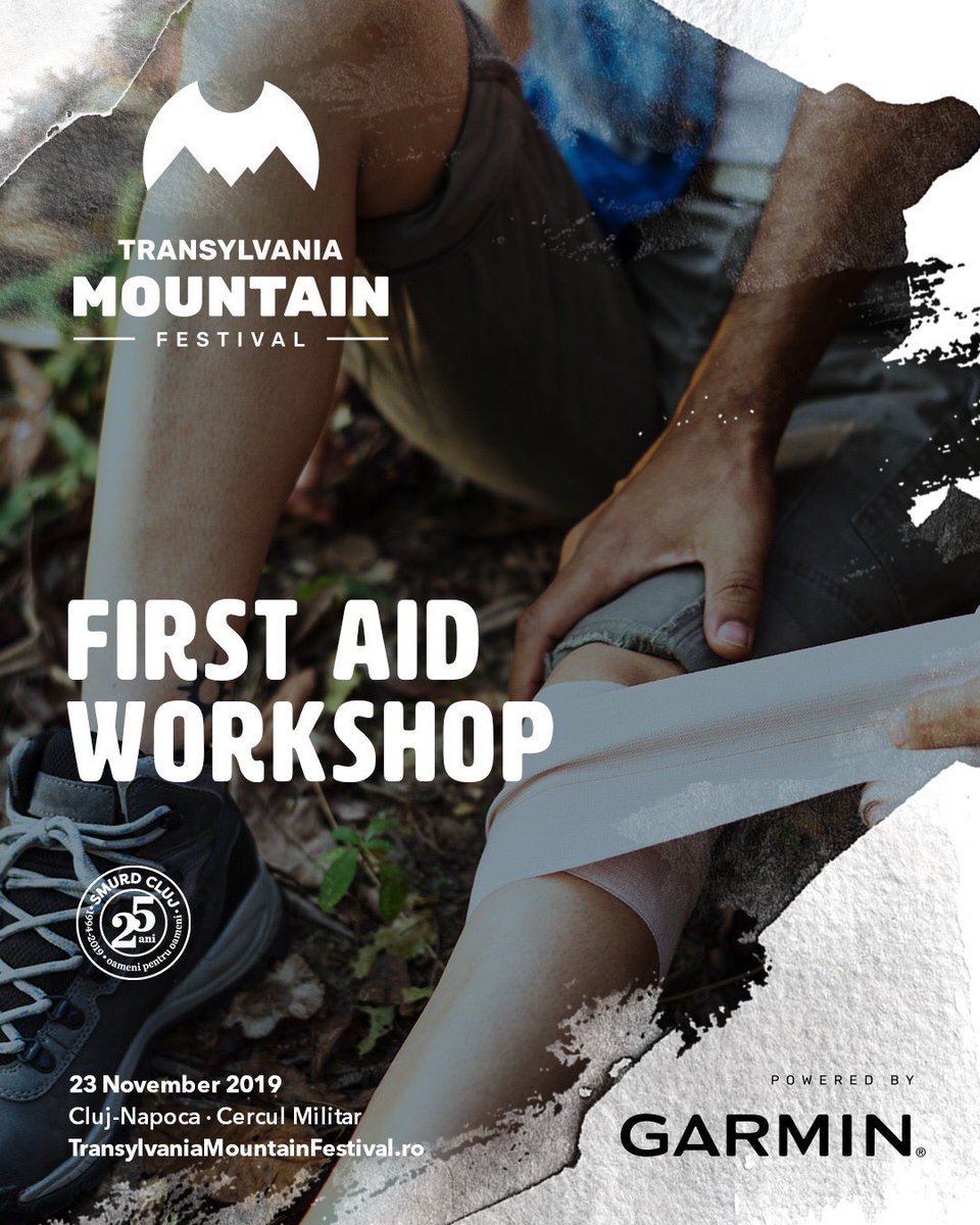 TMFmountainfest's tweet photo. First aid workshop by SMURD Cluj volunteer paramedics @TMFmountainfest  2019. Access is free. Details &amp; registrations: https://t.co/e0FaMcqk2b https://t.co/FJrvzTFUia