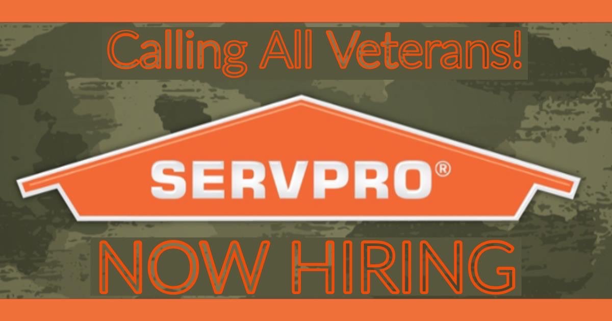 If you are a Veteran and seeking employment or you know someone who is, then don’t miss your chance to join our Franchise as a Technician. Please send your resume to jexler@servpromckinney.com with the subject line Veterans Positions. 
#jobs #jobsearch