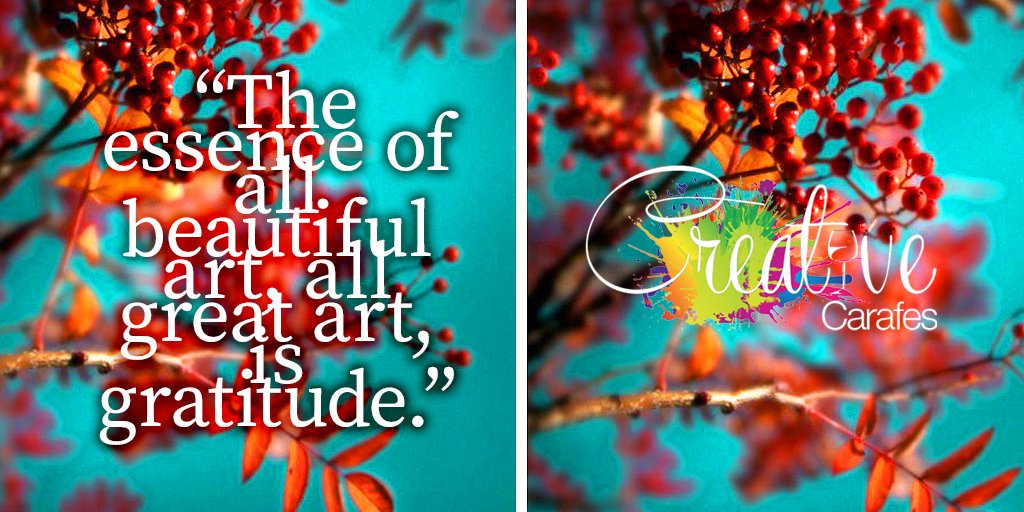 creativecarafes's tweet photo. “The essence of all beautiful art, all great art, is gratitude” - Friedrich Nietzsche. Tis the season for gratitude! What are you grateful for today?
#grateful #gratitude #creativequotes #fall #diy #fallcolors #november #thanksgiving #falldecor #paintandsip #createandsip https://t.co/HFe0dE5seD