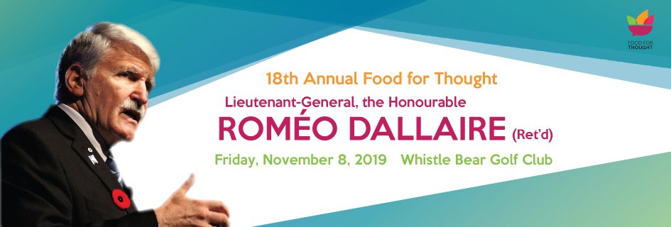 This past Friday CGT attended the <a href="/CNDCF/">CNDCF</a> #FoodForThought event as a David Borges Award nominee. Congratulations to the well-deserved winners <a href="/TSG_Financial/">The Steele Group</a>! Thank you to guest speaker <a href="/romeodallaire/">General Roméo Dallaire</a> for the inspiring words. Let's continue to support our community! #CGT150