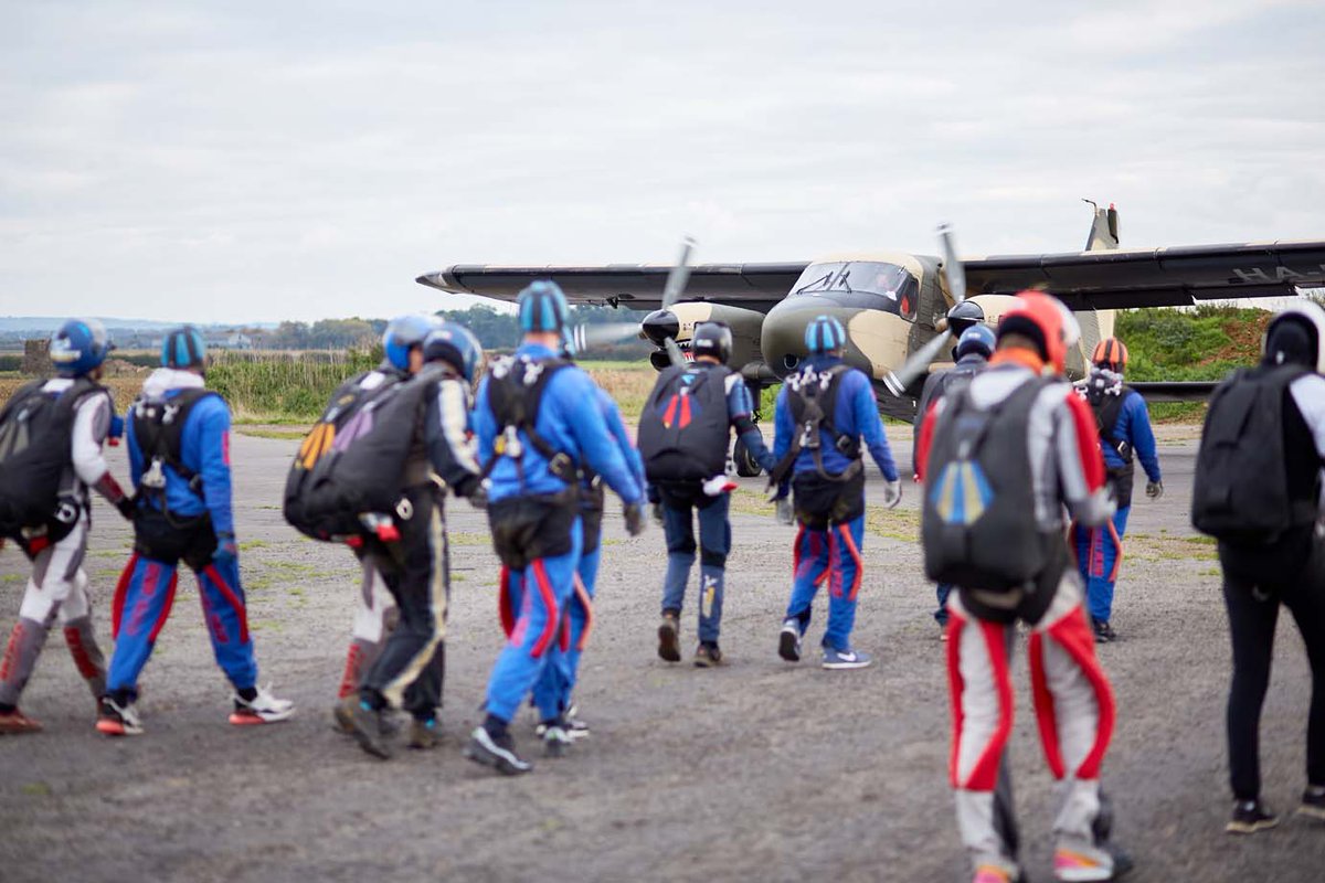 A huge thank you to <a href="/homesbystrata/">Strata</a> who made us their Charity of the Year this year and recently did a skydive fundraiser for us. They raised over £5,000 - amazing! #fridayfundraiser