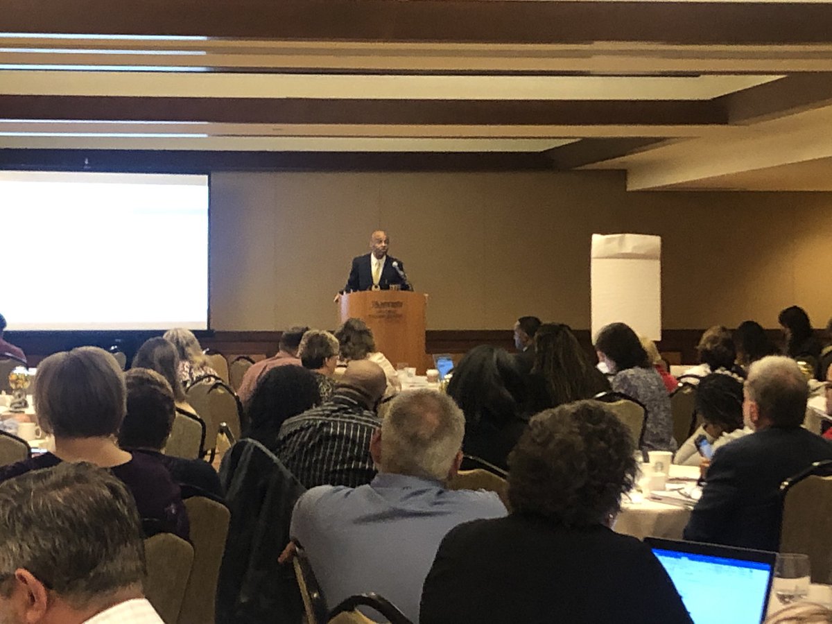 AssnStaff's tweet image. Great start to our conference opening session with Dr. Joseph Johnson!