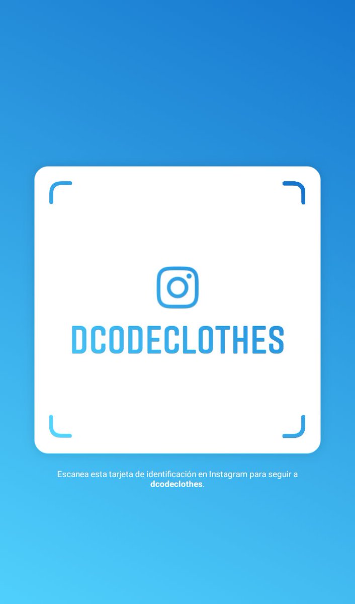dcodeclothes's tweet image. ¡Sígueme en Instagram! Nombre de usuario: dcodeclothes
instagram.com/dcodeclothes?r…