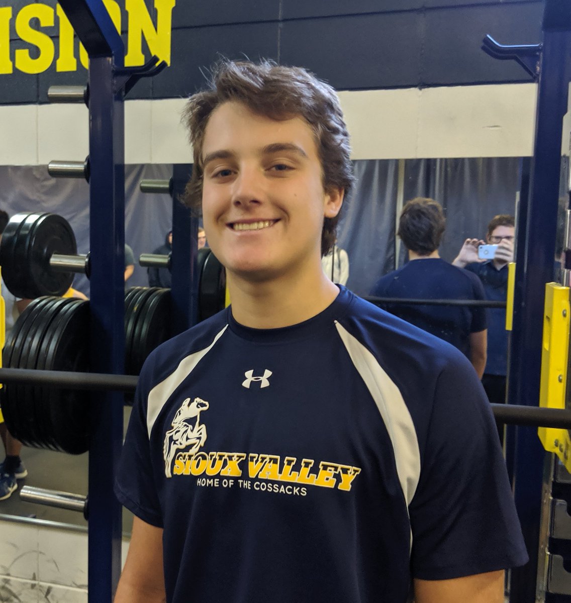 Congratulations to Carson Christopherson for leading the SV Cossacks in tackles this season. #MOTOR