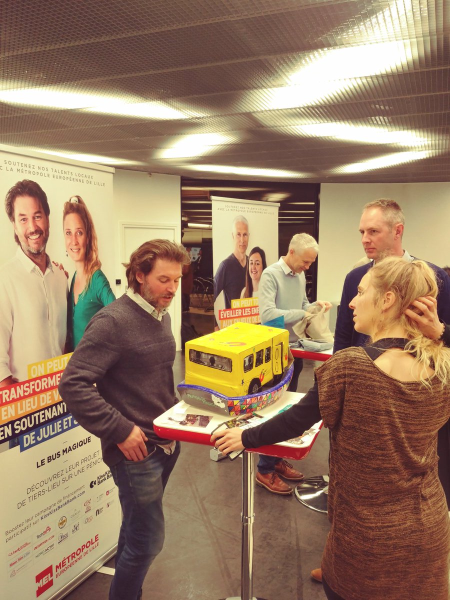 MetropoleLille's tweet photo. #MelMakers: les 10 makers locaux ayant lancé leurs campagnes de financement participatif sur la plateforme @Kissbankers ont atteint leurs objectifs et les ont même dépassés. Merci aux contributeurs. #100%reussite https://t.co/mK8igXsoZf