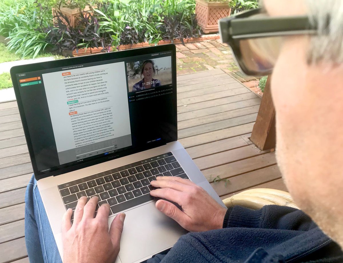 SpeedScriber's tweet photo. How Kaufmann Productions uses SpeedScriber on the road in Australia: https://t.co/wQkN6r8Kdi

Insanely fast, automated transcription for professional content creators. #macOS app Integrates with #Avid, #FCPX and #AdobePremierePro

https://t.co/Fjnb1AWrnx https://t.co/ZuMVsouvF6