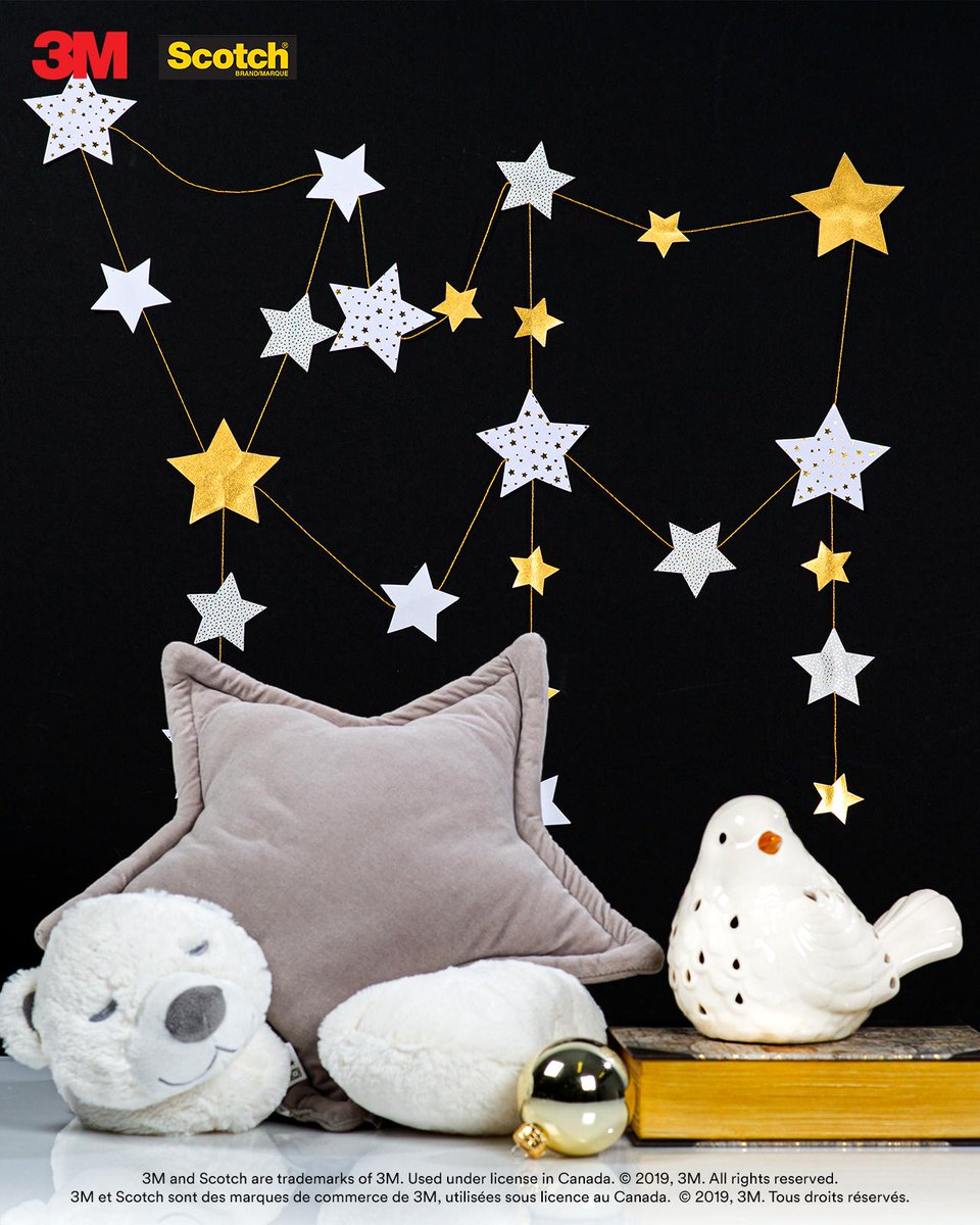 ScotchCanada's tweet photo. Fait-il #froid dehors? Installez-vous #confortablement à la #maison, sortez vos talents de #brico et #confectionnez de #belles #décorations suspendues! Des mobiles, des capteurs de rêves, des guirlandes; les #possibilités sont #infinies avec la marque Scotch! https://t.co/yG4347wdvM
