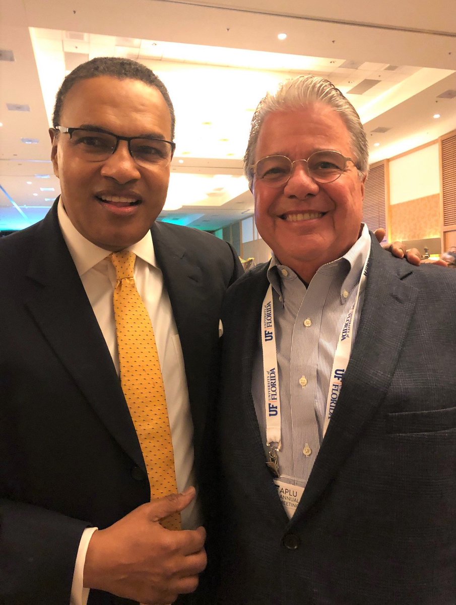 Enjoying the exchange of ideas with higher ed leaders at #APLU2019 in San Diego with <a href="/UMESPres/">Dr. Heidi M. Anderson</a> Heidi Anderson, who spoke on the role of <a href="/UMESNews/">UMES</a> in serving the MD Eastern Shore, and <a href="/UMBC/">UMBC</a> Pres. Freeman Hrabowski, who spoke on how to create an empowering institutional culture.