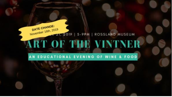 We are a late addition to this event, serving our dessert wine, MIDNIGHTS! Info and tickets here...
bhubble.com/node/114340 <a href="/RosslandMuseum/">Rossland Museum & Discovery Centre</a> #cgwinery #wine #bcwine