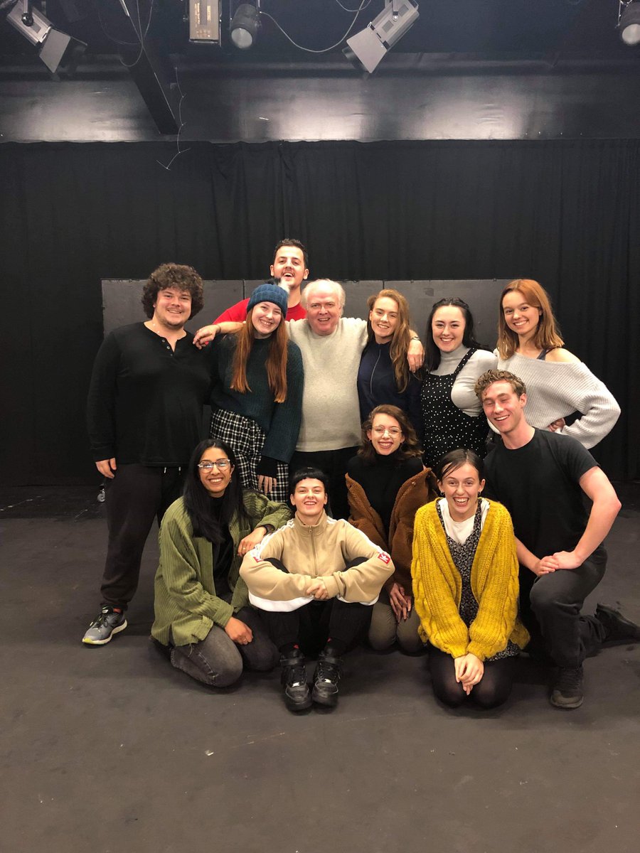 Today we were absolutely blessed with a masterclass in Shakespeare by the incredible Micheal Attenborough and it is safe to say we all left feeling absolutely and utterly inspired by his wonderful words..😍