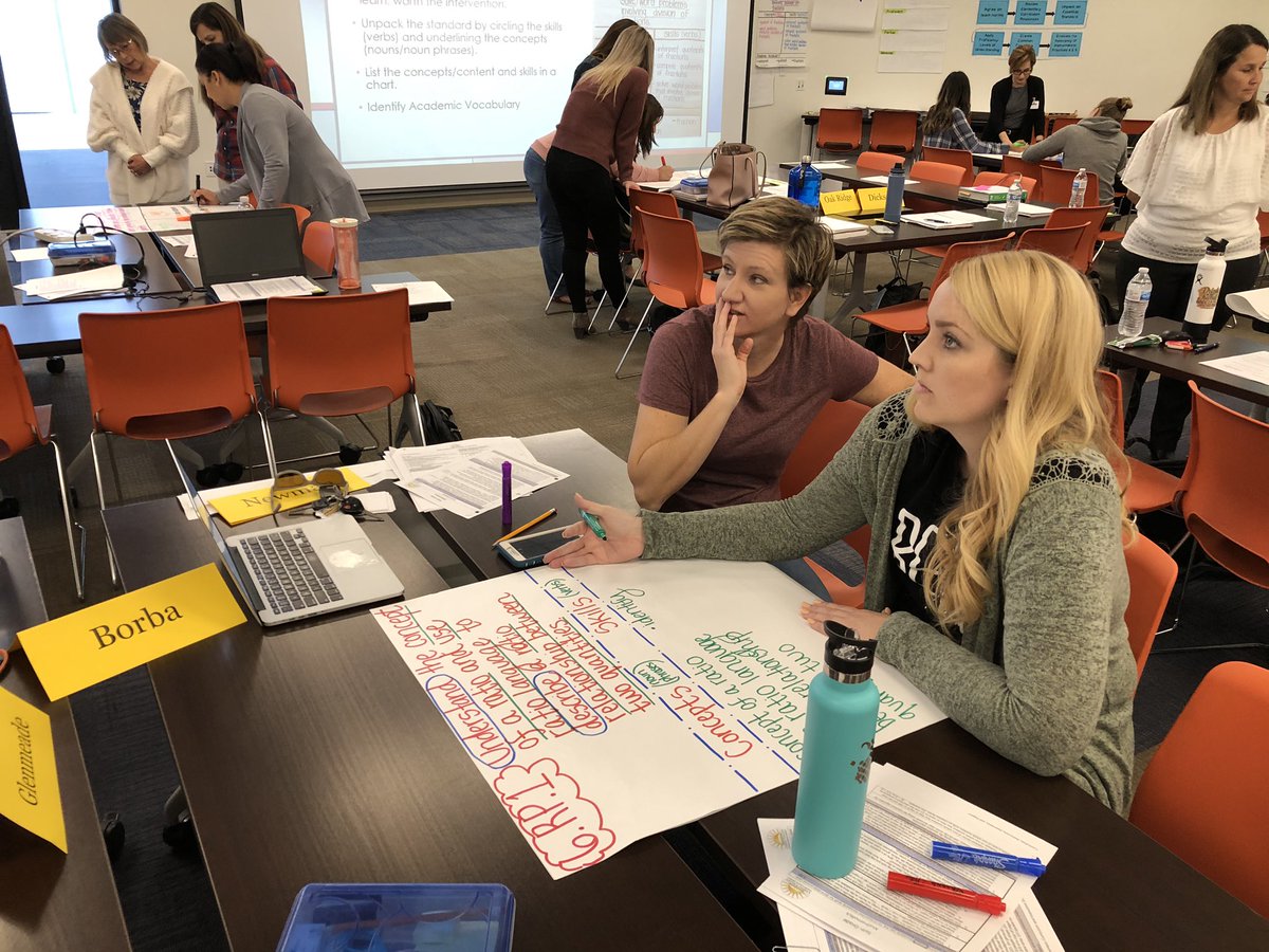 Beginning our PD for the year - Math SMP and PLC alignment #CVUSDteachers