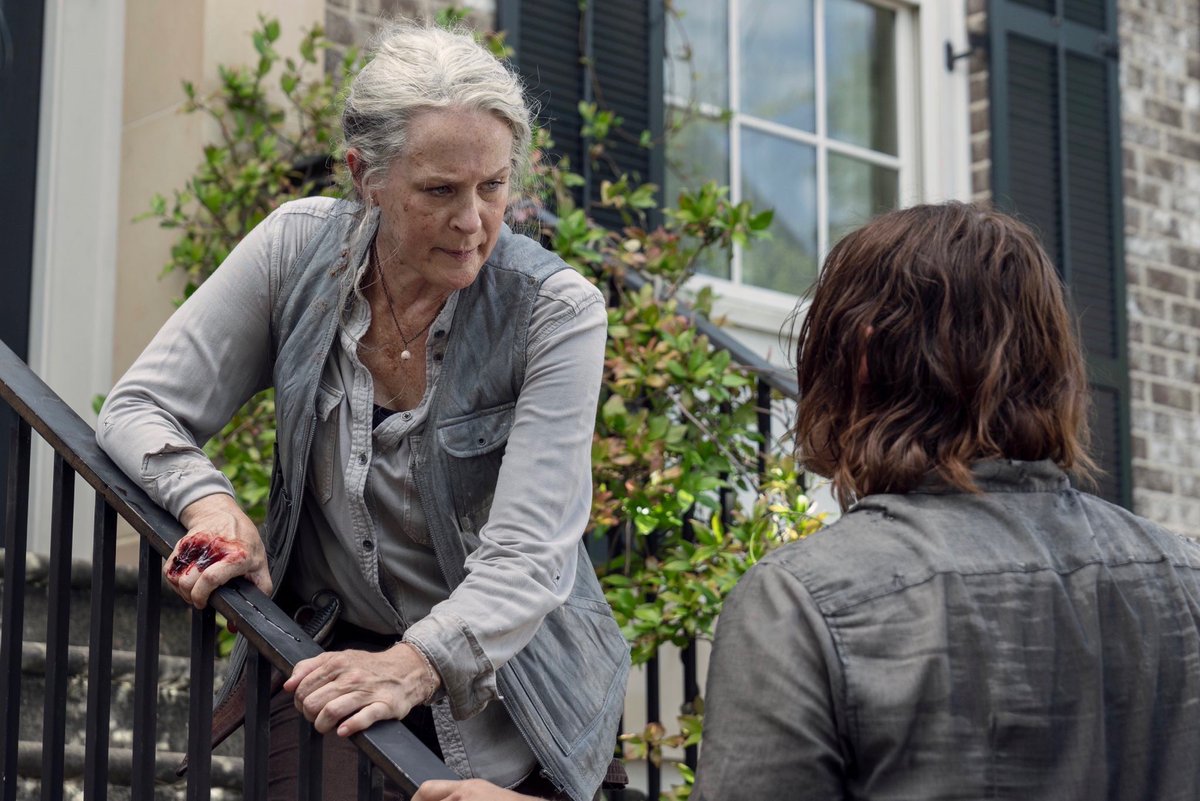 Mariloune's tweet photo. Soooo hyped for episode 7 already!!!! 
Promo pics look soooo good! 👀👌🏼🏹🔥🔥🔥🔥🥰
#TheWalkingDead #TWD #Season10 #Pumped #LookingSoGood https://t.co/HyaD1PklWd