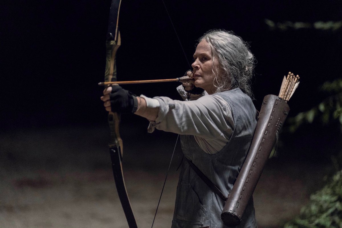 Mariloune's tweet photo. Soooo hyped for episode 7 already!!!! 
Promo pics look soooo good! 👀👌🏼🏹🔥🔥🔥🔥🥰
#TheWalkingDead #TWD #Season10 #Pumped #LookingSoGood https://t.co/HyaD1PklWd
