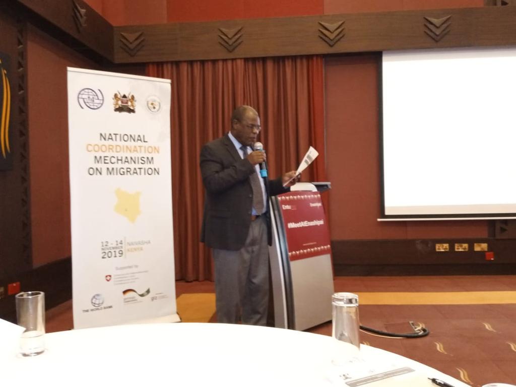 KenyaNcm's tweet photo. NCM Stakeholders drawn from various Ministries, Departments and agencies present on their achievements on migration activities.@ImmigrationDept @IOMKenya @igadsecretariat #NCMCONSULTATIVEFORUM
#NCM https://t.co/QEl3XRNHaQ
