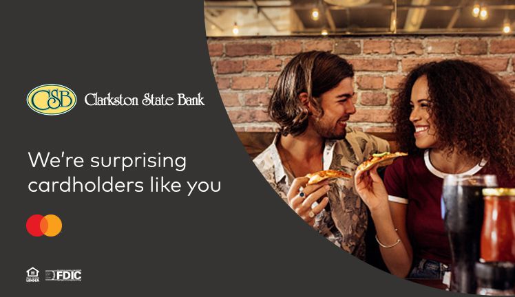 ClarkstonState's tweet photo. Every time you use your Clarkston State Bank Mastercard® you could win a trip to 1 of 5 destinations, or a $500 statement credit. No Purch Nec. US res 18 years or older.  PIN based debit &amp; Int’l transactions are ineligible.  Ends 12/31/19. Rules: https://t.co/iniAMolOa2 https://t.co/9din2ieqgB