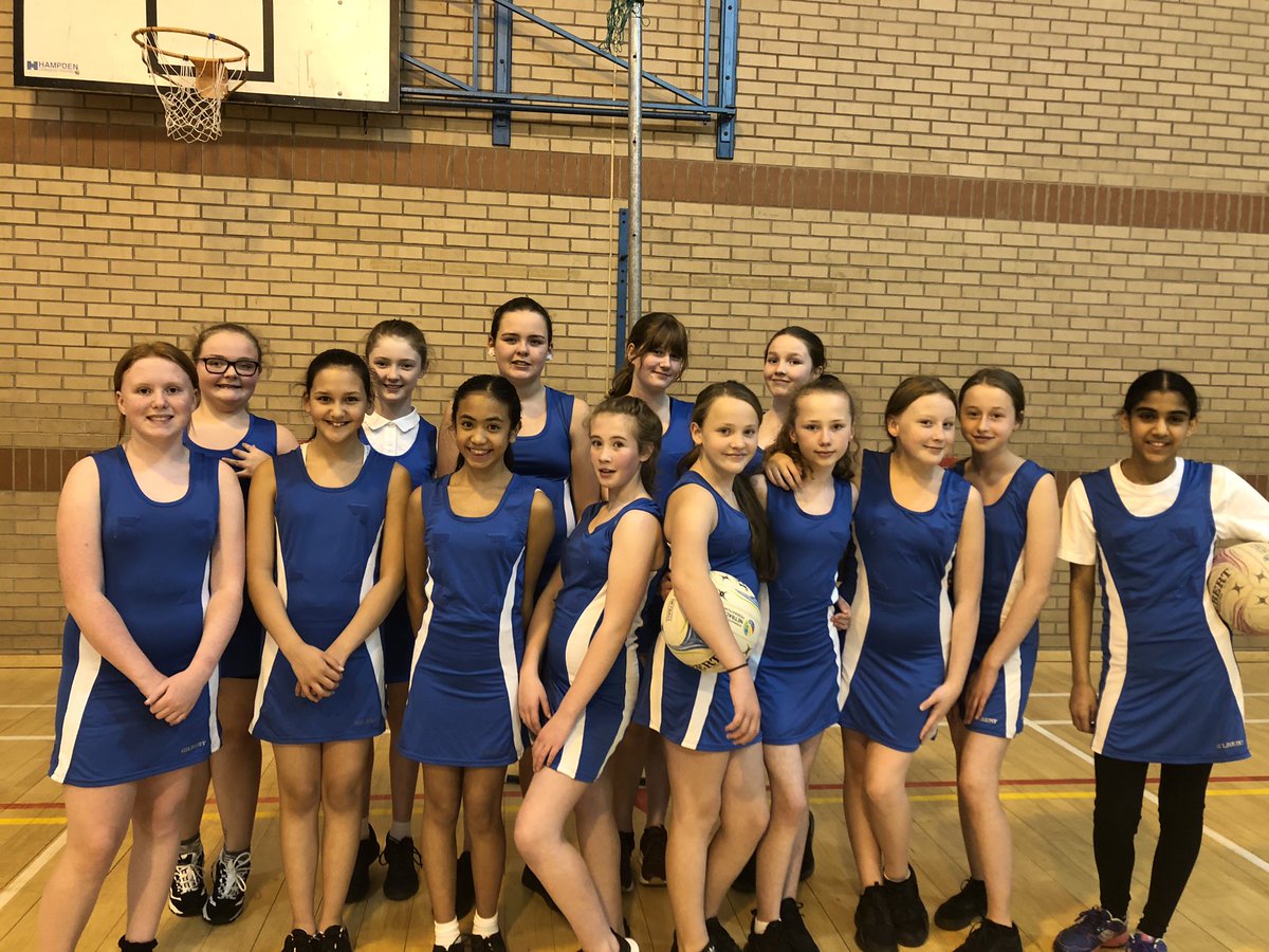 ColtnessHS's tweet photo. SO proud of the S1 and senior netball teams on their debut in the North Lanarkshire netball league! We have started our season with two victories 😄 A massive thank you to Dalziel for  two fantastic games- it was a real treat to watch 🌟💫 https://t.co/n45z3Hh4kt