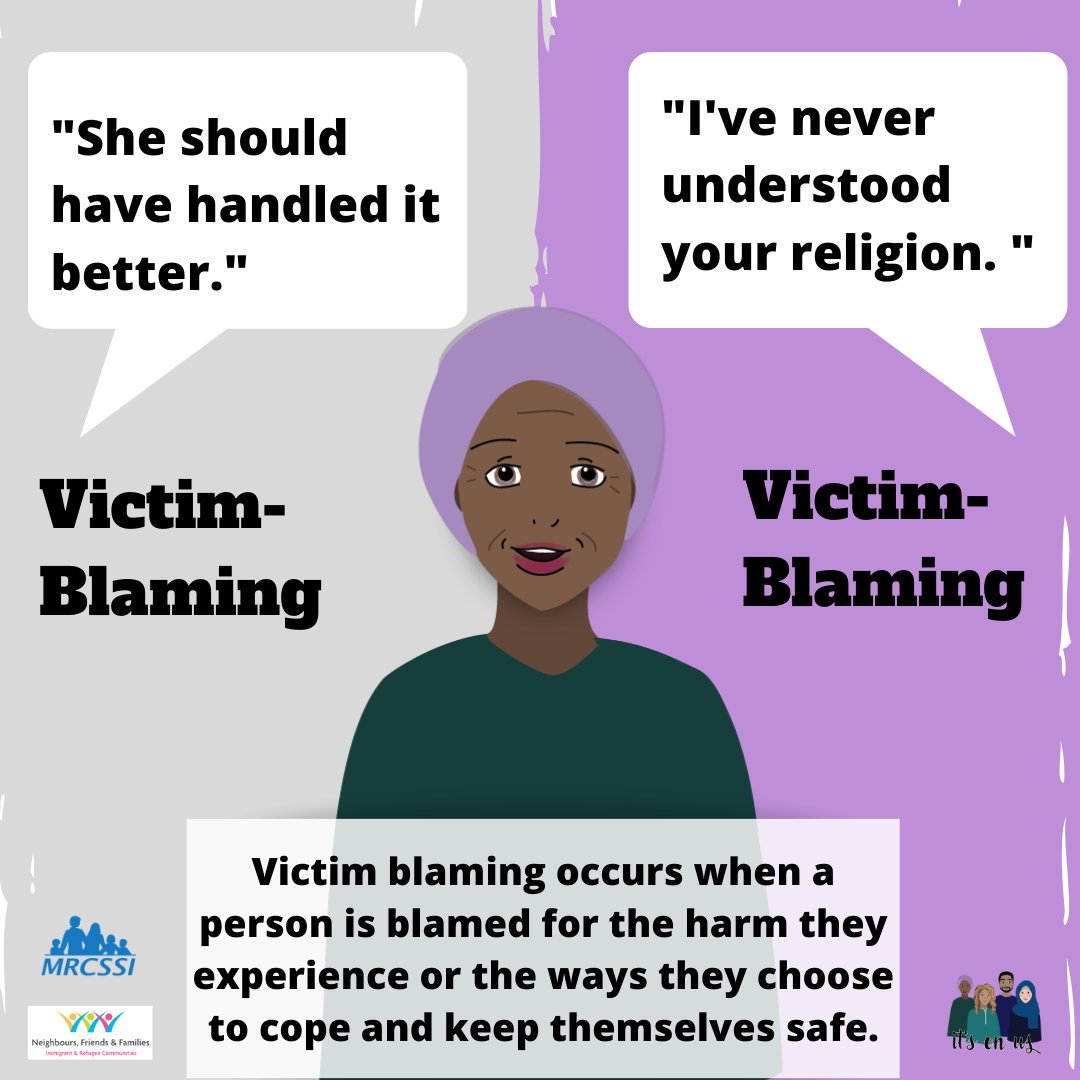 MRCSSI_PubEd's tweet photo. Too often Muslim women experience added violence &amp; victimization when reaching out for help at every turn - family/community, faith leaders/institutions &amp; social service agencies. 

This we must change.

#ENDGBV #Challengingnorms #Communityresponses  #mrcssipubed #mcssi #ldnont https://t.co/3oba6oDSYm