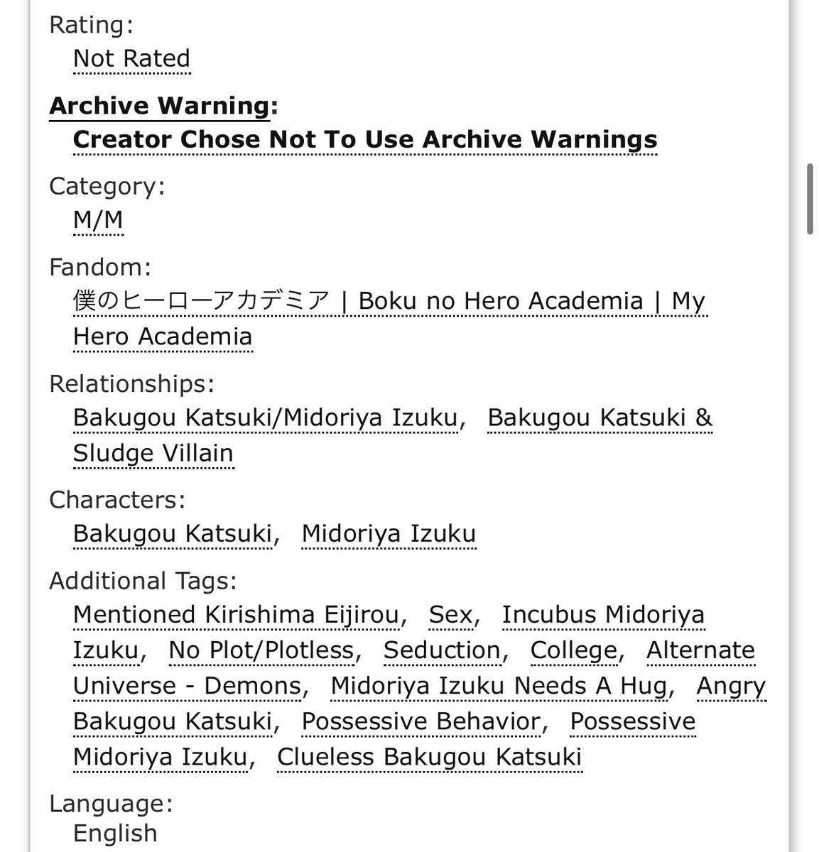 bkdkfrightnight's tweet photo. This fic is for @AWeeGhost , who gets this curious gift in our fest!

(Please read all tags in attached picture before clicking link.)

https://t.co/h8YrnSVUyy

#bfn2019 https://t.co/mrduEuaAZu