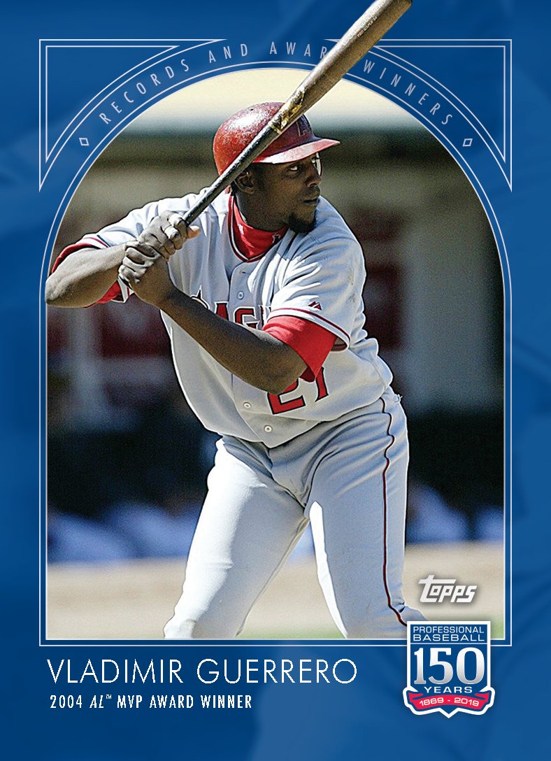 CardboardStats's tweet image. New #150YearsofBaseball cards!

#109 Vladimir Guerrero, Angels, Records &amp;amp; Award Winners
#110 Sandy Koufax, Dodgers, Historic Moments
#111 Larry Doby, Indians, Artist Renditions

Doby artwork by @GraigKreindler