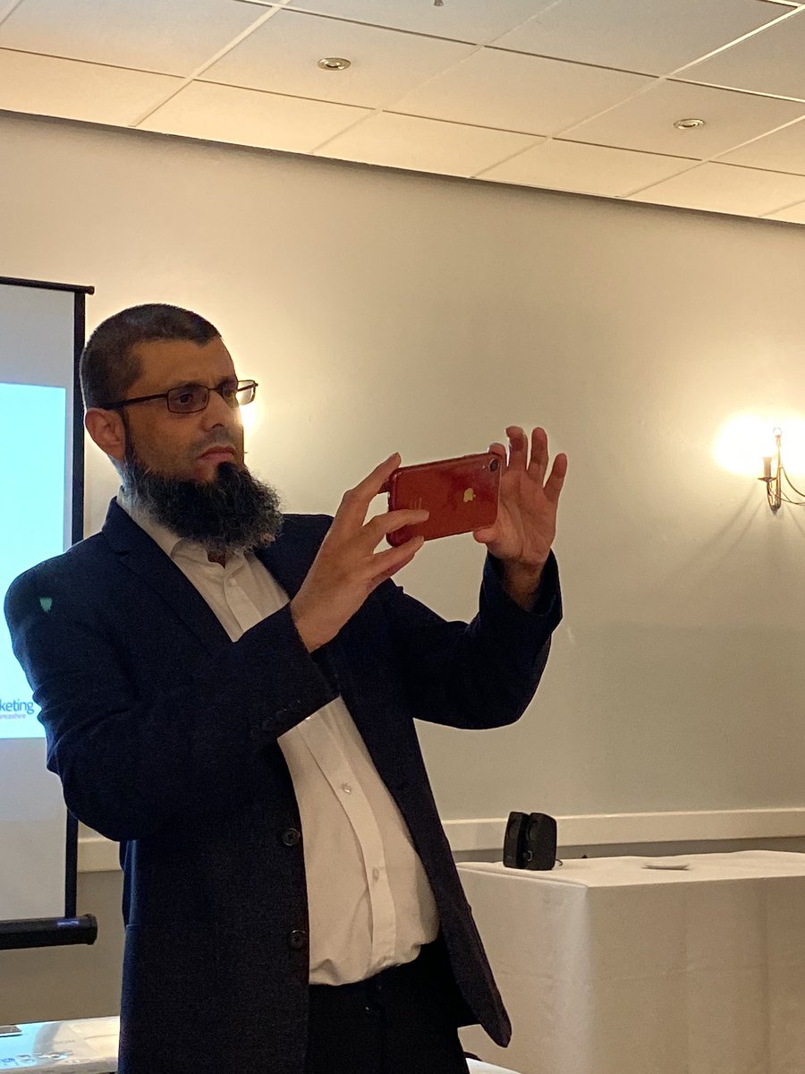 Great sharing good news with everyone @CLancsBusClub #CLBC spotted <a href="/LateefBadat/">Lateef “The Ninja” Badat 💡 🥷 🧠</a> on his phone !