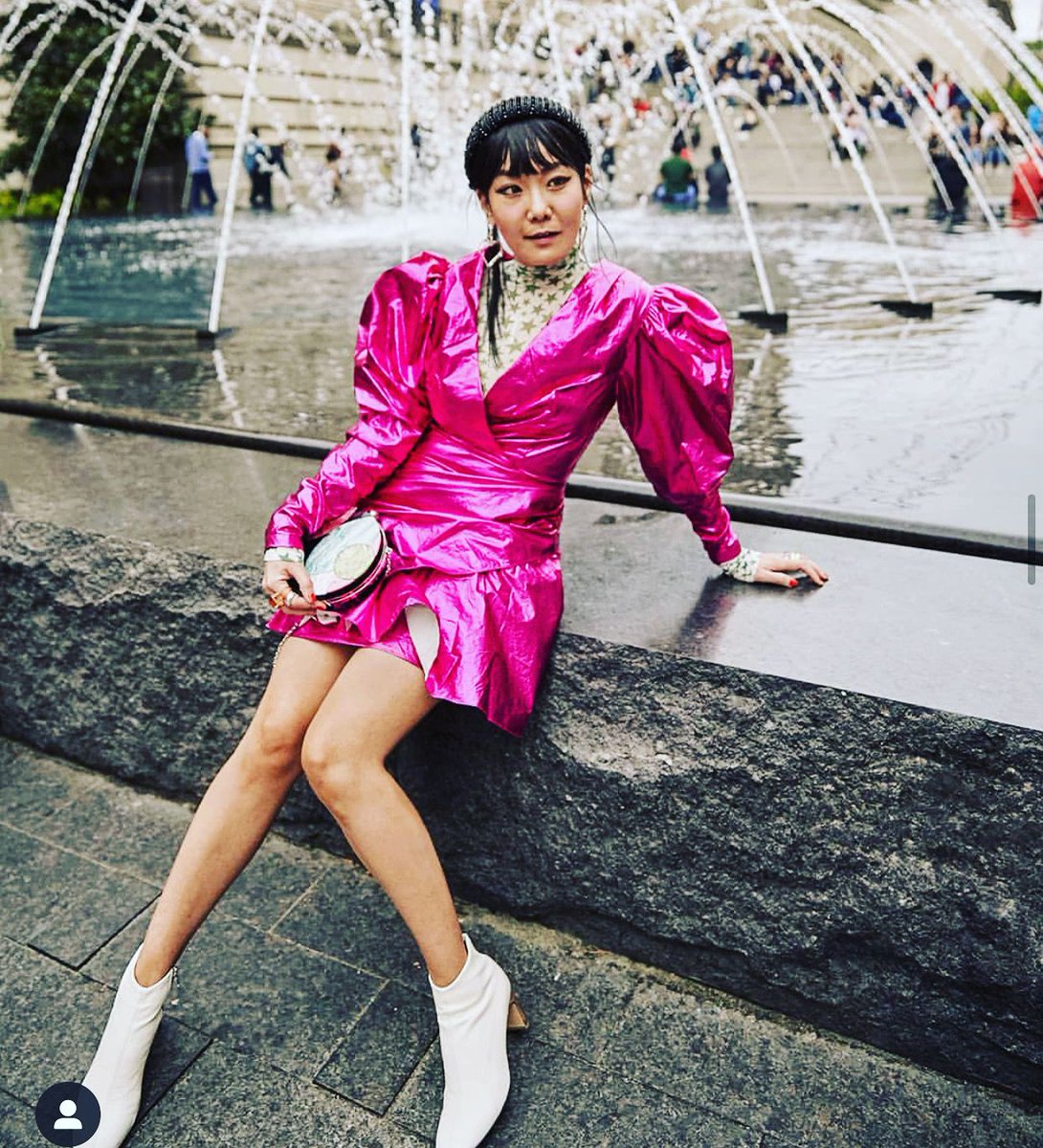EDITORICY's tweet photo. Repost from : @thisisjeekim
#rotatebirgerchristensen new metallic dress ⚡️⚡️⚡️ https://t.co/yxife8uVZ8
