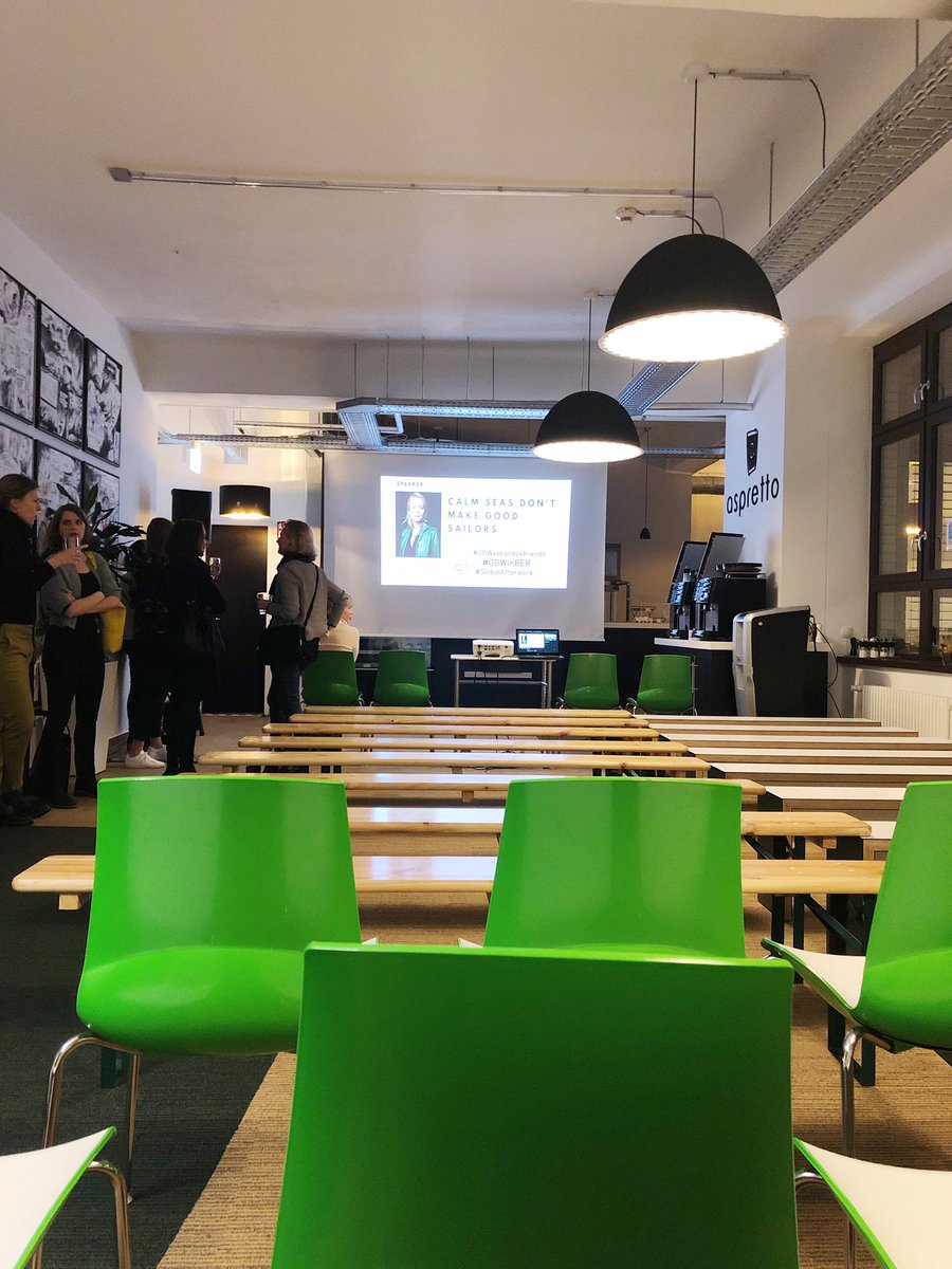 Welcome to the #GlobalAfterwork with <a href="/brands4friends/">brands4friends</a> tonight in Berlin! Nina Pütz, CEO of brands4friends will explain why „Calm Seas Don’t Make Good Sailors“! 🤗 #GDWinBER #GDWxbrands4friends