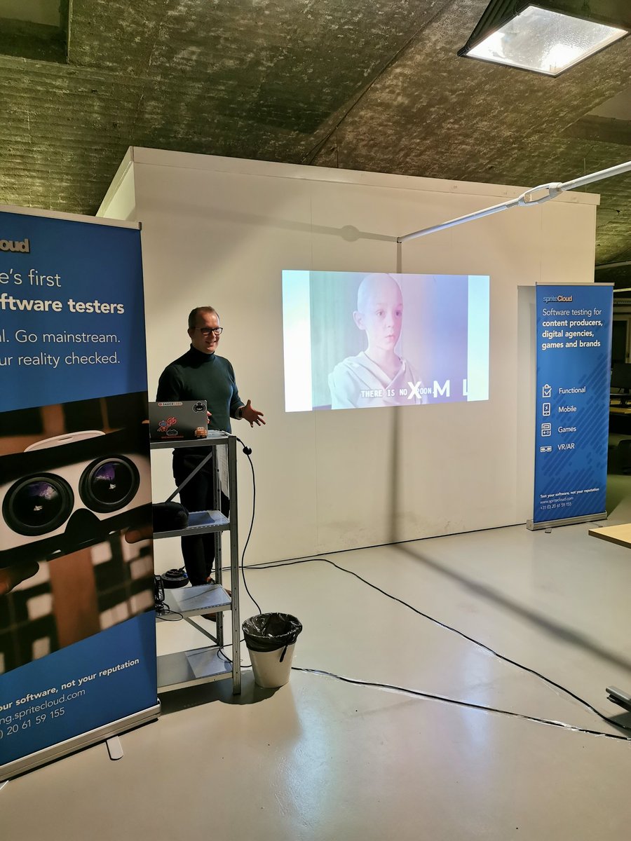 QuietCatastrof's tweet photo. #LetsCheck #Amsterdam, 2nd edition is happening now with @wswebcreation on the stage walking us through the specifics of Appium and Mobile automation https://t.co/qCiTjWMQZE