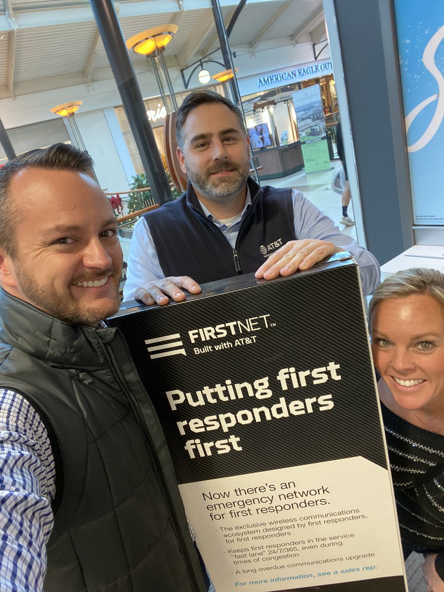 Putting our First Responders First by getting FirstNet Certified!! Ready to hit the streets and spread the word!! #priority #preemption #core  #trust #dependibility @ATTPortablesEVD <a href="/elthonmunoz/">Elthon Munoz</a> <a href="/JakeAraghi/">Jake Araghi</a> <a href="/jd4180/">John Denning</a>