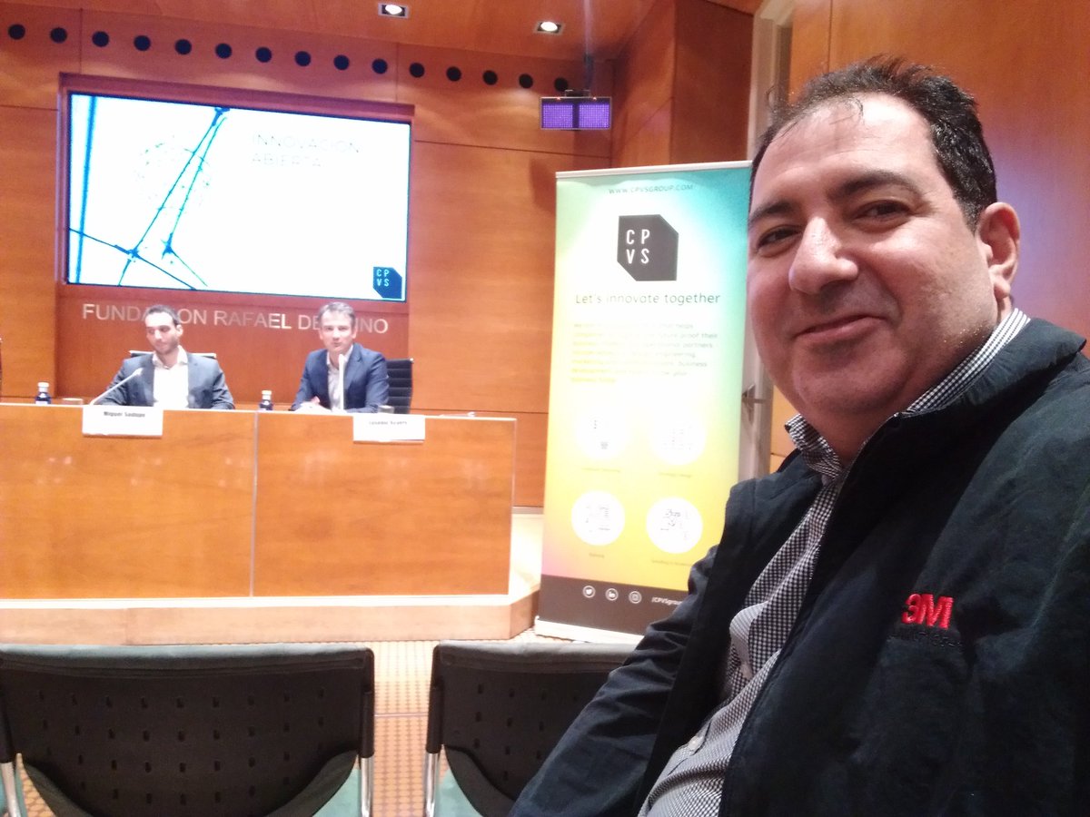 Finantop's tweet photo. Presentes en #Madrid en la esclarecedora presentación de los amigos de @CPVSgroup sobre la innovación disruptiva en las #startups y los capital a riesgo o emprendedor <#VentureCapital > #collisionstrends https://t.co/p1HkOcDUZp