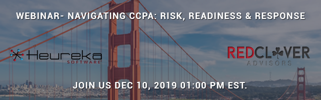 Join us December 10 for a #webinar Navigating #CCPA: Risk, Readiness &amp; Response zcu.io/ZRkG