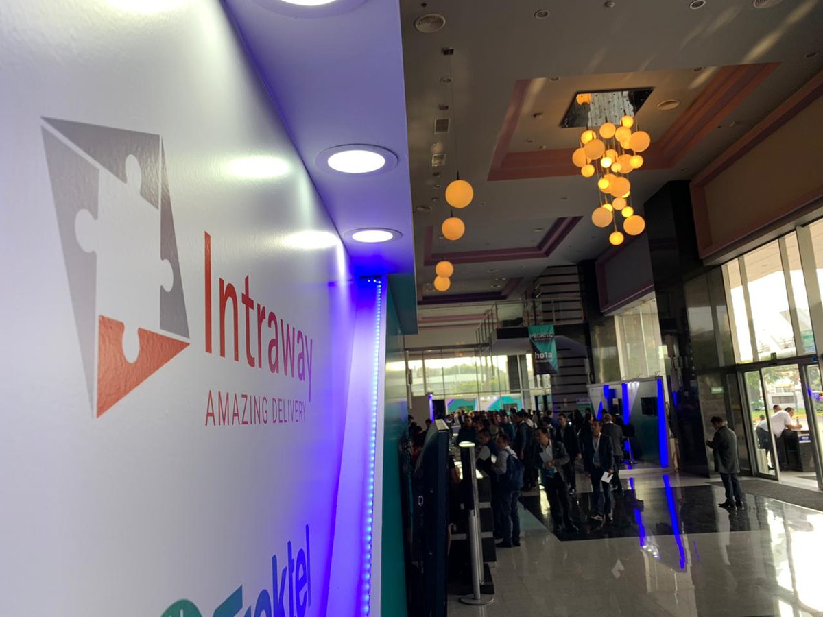intraway's tweet image. Intraway and Trektel at #Megatec 2019