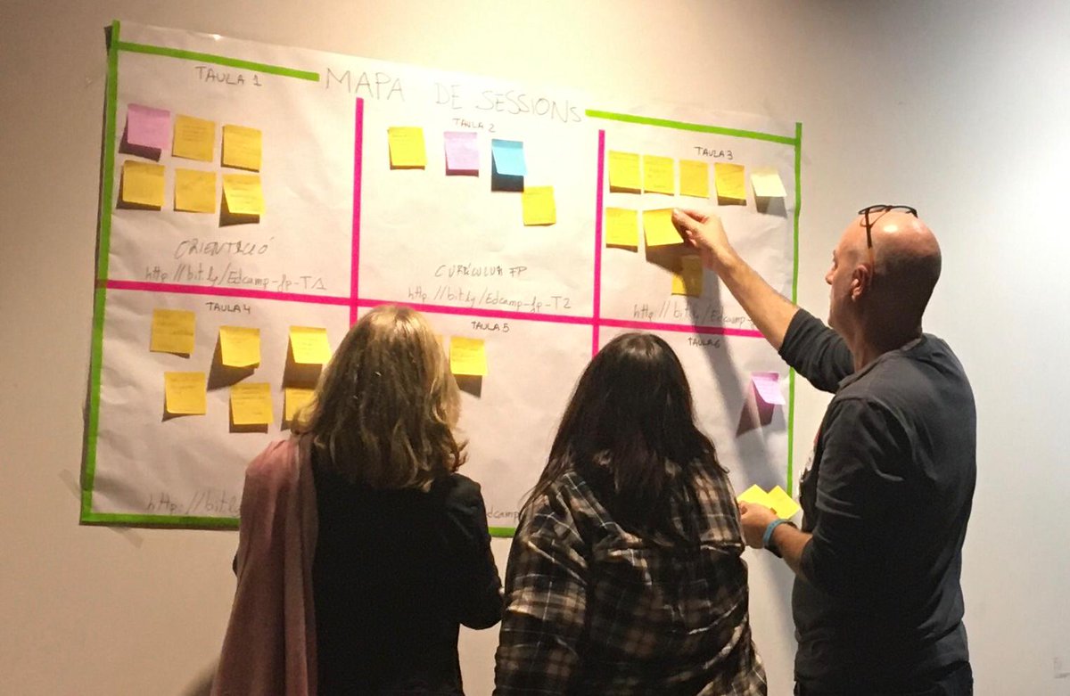 VillaroRosa's tweet photo. @edcampfplleida en plena ebullició #edcampfp
organitzat el mapa de sessions, aportant a les taules https://t.co/ZOwj4BrpzG
