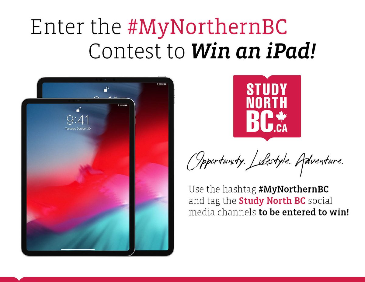 Study North BC (@study_northbc) on Twitter photo βοΈ#MyNorthernBC CONTEST! All you need to do to enter is post a photo showing us why you β€οΈ being a student in #NorthernBC. Entries are featured on Study North BC. Open to #students at <a href="/UNBC/">University of Northern British Columbia (UNBC)</a> <a href="/CMTNcollege/">Coast Mountain College</a> <a href="/nrnlights/">Northern Lights College</a> and <a href="/cnc_bc_ca/">College of New Caledonia (CNC)</a> βοΈ#MyNorthernBC CONTEST! All you need to do to enter is post a photo showing us why you β€οΈ being a student in #NorthernBC. Entries are featured on Study North BC. Open to #students at <a href="/UNBC/">University of Northern British Columbia (UNBC)</a> <a href="/CMTNcollege/">Coast Mountain College</a> <a href="/nrnlights/">Northern Lights College</a> and <a href="/cnc_bc_ca/">College of New Caledonia (CNC)</a>