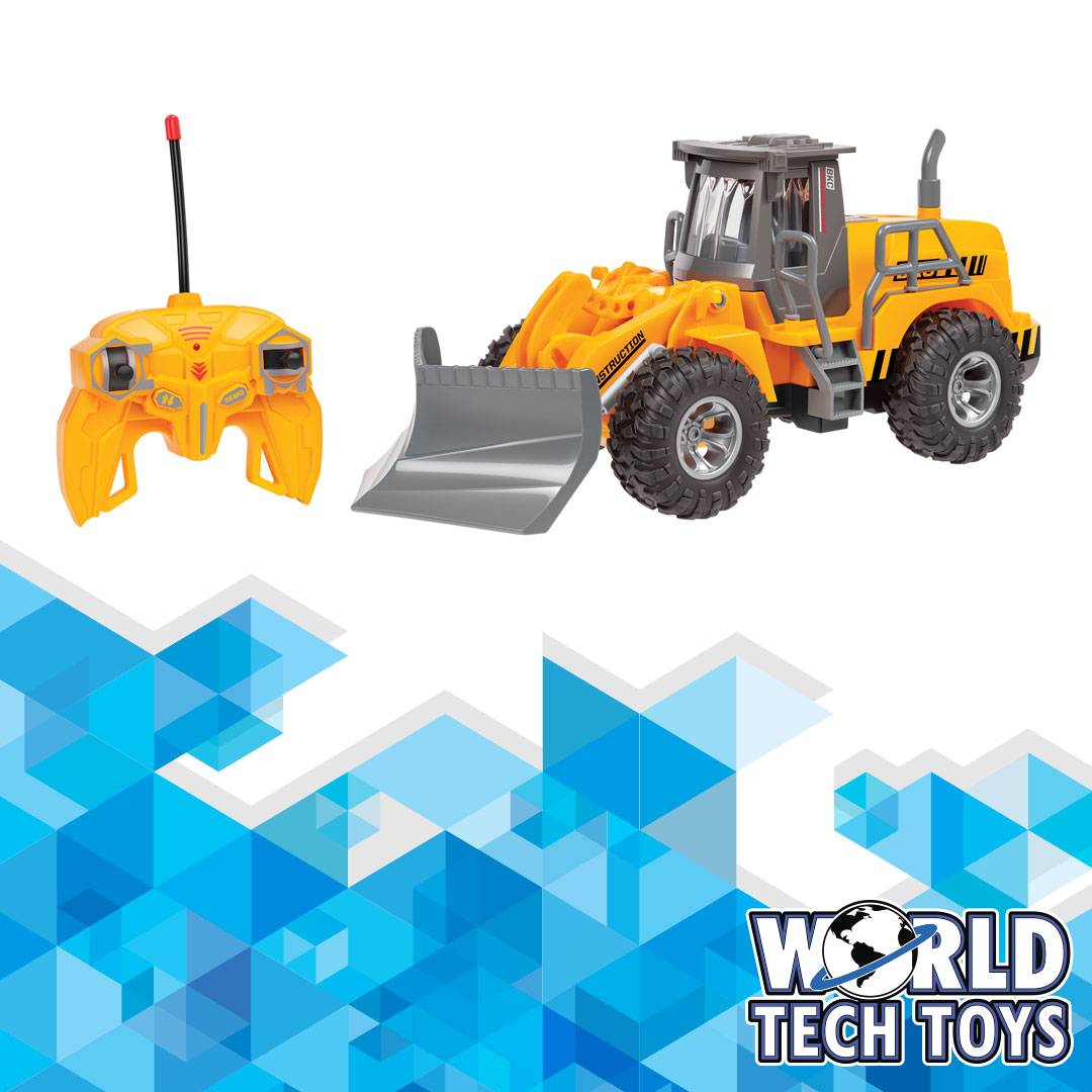 Plow through any boring day with World Tech Toys Big Kid's Construction Motorized 1:30 RC V-Plow Wheel Loader. The Holidays are just around the corner and World Tech Toys has got you covered with the coolest toys this season. 
ow.ly/Mtvv50x94vO

#construction #toy #toys