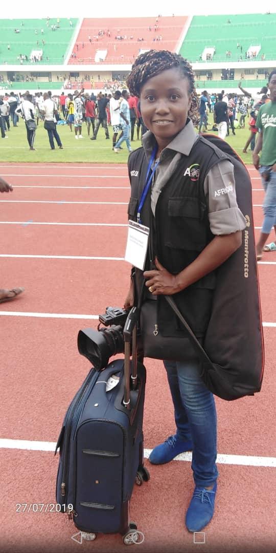 La passion du métier.
C'était au stade de kégué à Lomé en juillet 2019.