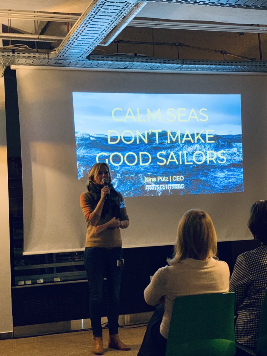 Klare Führung und den Mut, Entscheidungen zu treffen - für #NinaPütz, CEO bei <a href="/brands4friends/">brands4friends</a> die wichtigsten Fähigkeiten im Transformationsprozess #GDWinBER #GDWxbrands4friends #GlobalAfterwork