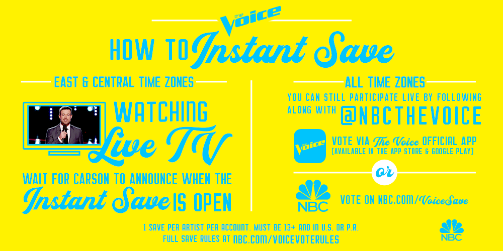 The Voice tweet media