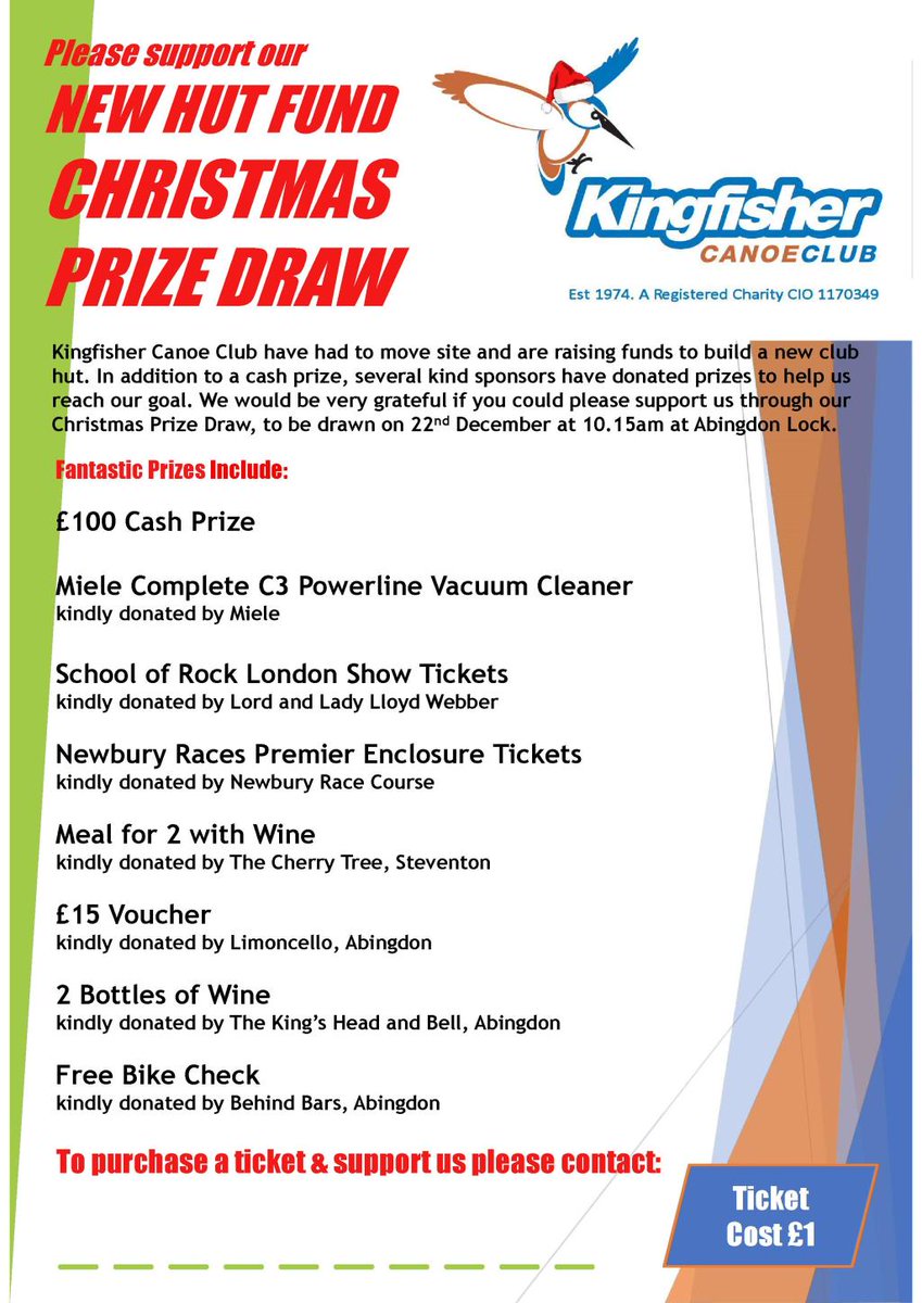 KingfisherCC's tweet photo. Christmas Prize Draw https://t.co/jGc9Dt1SrT https://t.co/aiczSEXgGl