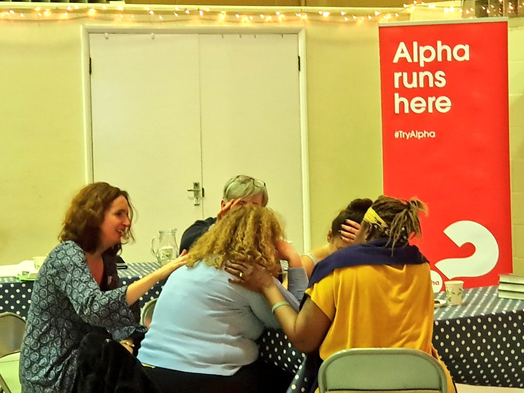urbandibley's tweet photo. Such beautiful moments at the first of our three Alpha Holy Spirit evenings @churchatfive #WhoIsTheHolySpirit #EstatesChurch #TryAlpha @alphacourse @nickygumbel @gregorycentreCX @dioceseoflondon @churchofengland @NECNestates https://t.co/hF0P0FNrvt