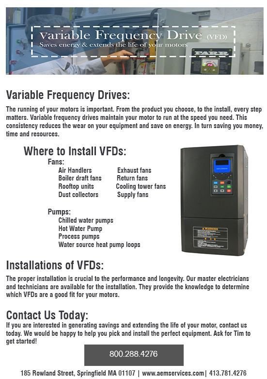 AEMservices_'s tweet photo. We provide full field service and troubleshooting for all makes of AC/DC #drives and #controls. Our fully licensed master electrician along with our field service technicians offer a variety of expertise, including #VFD. 
#motor #industrial #electrician #electricmotors https://t.co/GRN8EBegi8