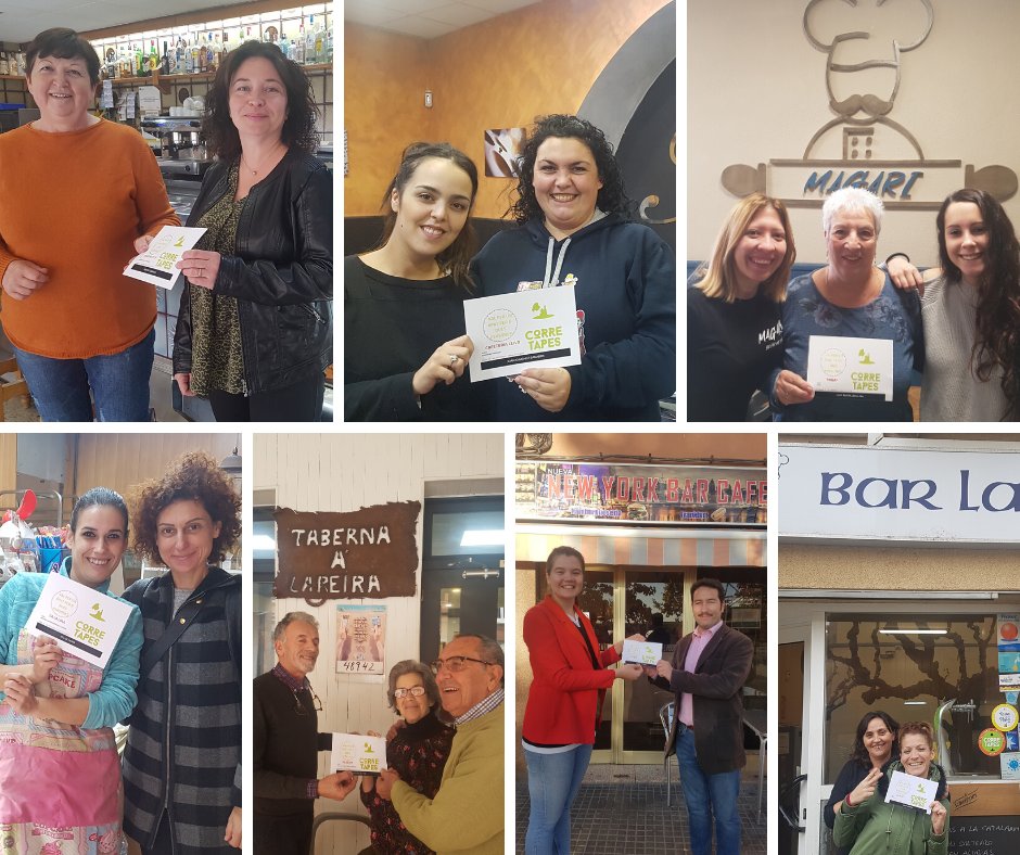 CBComerc's tweet photo. Vas vota la millor tapa del #Corretapes 2019? Aquí teniu alguns dels guanyadors dels 19 àpats dobles que es sortejaven.
Que vagi de gust! 😋 https://t.co/OqxPt2DfsA