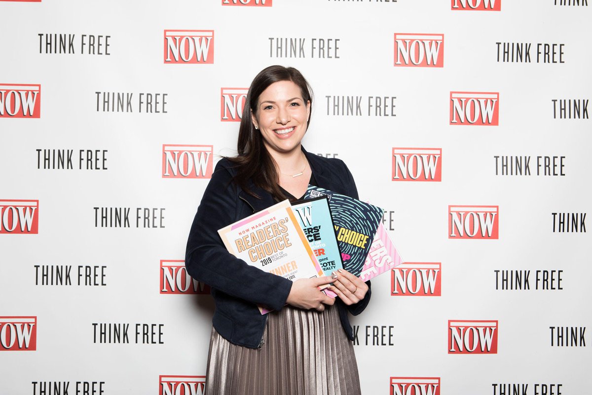 nowtoronto's tweet photo. @alexandracote is a dedicated Realtor working to improve Toronto housing through her Government Relations volunteer work. She also gives back to her community as Treasurer of the Parkdale Food Bank and is SO grateful to win this award for the 4th year!
#nowreaderschoice #spon https://t.co/UWZohE3IxE