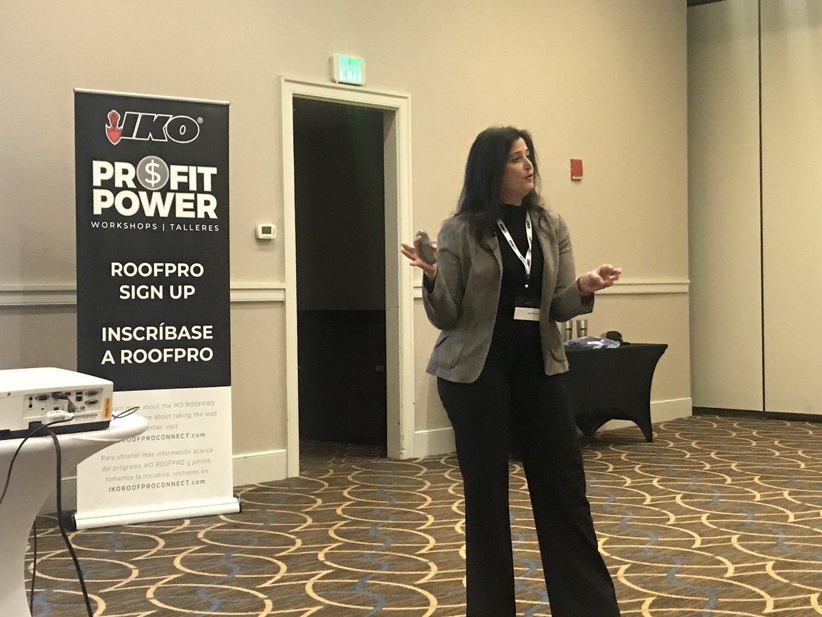 IKORoofing's tweet image. Thank you to today&apos;s presenters - @VeroCool, @DLipinskiy, @roofinginsights and @contractorsnet - for sharing their expert knowledge with our @IKORoofing #ProfitPower family.