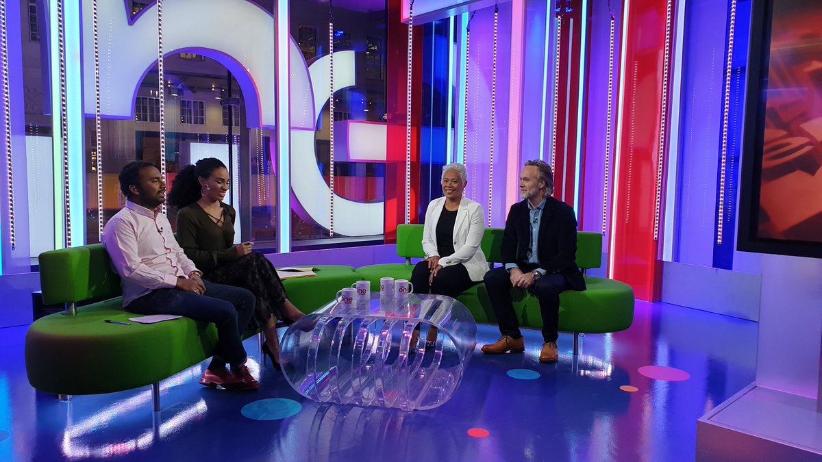 PlankPR's tweet photo. Calling @MasterChefUK Professionals fans, @MGaletti01 and @marcuswareing chatting on @BBCOne @BBCTheOneShow now. #lovefood #lovemasterchef https://t.co/rqPIJhuibh