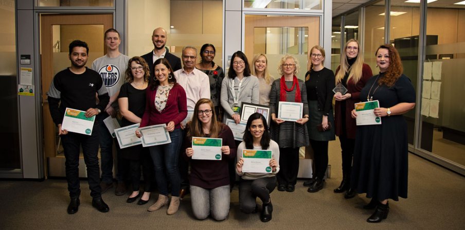 UAlbertaSPH's tweet image. During our final day of #TIPHWeek, we celebrated some of the fantastic students, faculty, postdoctoral fellows and staff at our Community Celebration of Excellence. See our award winners here: ow.ly/80E850x6iHU. #ThisIsPublicHealth #PublicHealth